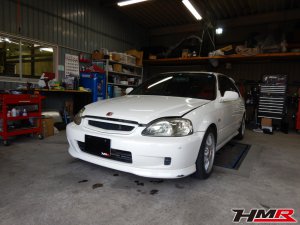 EK9シビック タイプR　リフレッシュ依頼その① ブレーキ編