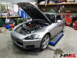 S2000（AP1）ブレーキ廻りをフルリフレッシュ＆無限 マイクロメッシュブレーキライン取付