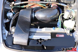 デモカーS2000にJ'sracing つちのこエアインテークシステムの取り付け