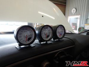 インテグラタイプR(DC5)Defi3連メーター取付