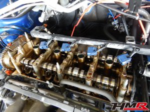 アコードユーロR(CL7)ヘッドカバーパッキン＆スプールバルブパッキン交換