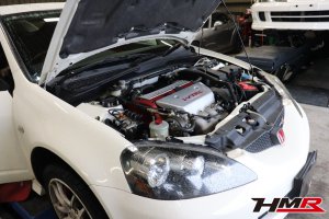 インテグラタイプR(DC5)オイル交換を行いました。