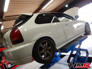 シビックタイプR(EK9)の6ヶ月点検を行いました。