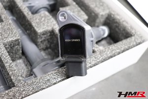 デモカーS2000にハイスパークイグニッションコイル装着