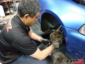 後期最終型のシビック（EG6)の納車整備を行いました。