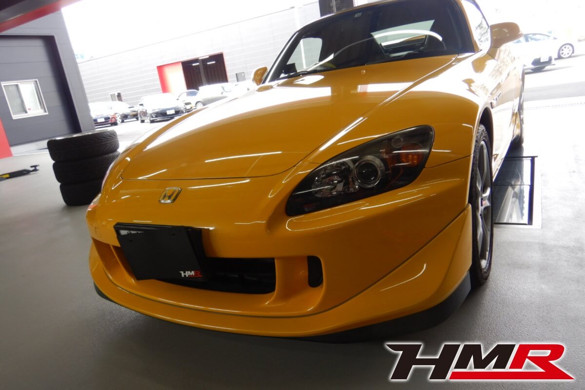 S2000タイプS(AP2)のブレーキO/Hとエンジンプラグ交換を行いました