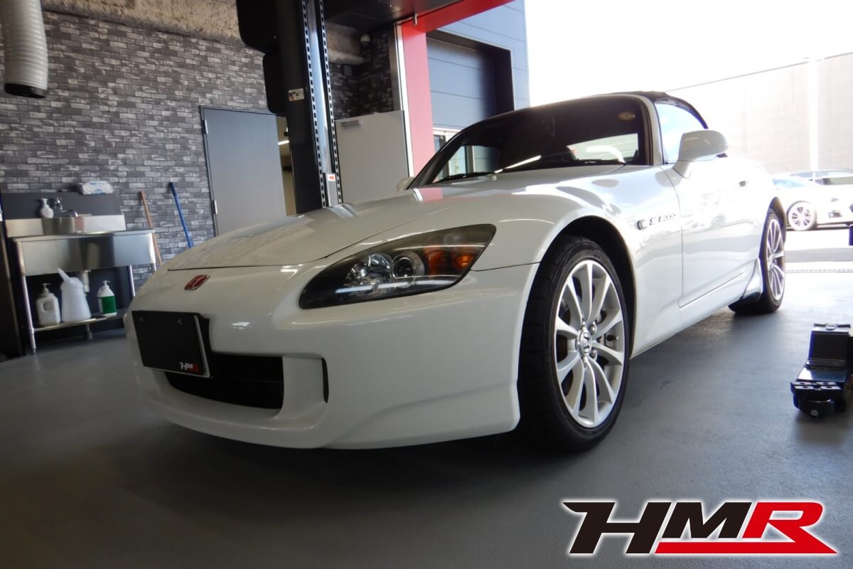 気持ちいいシフトフィーリングもこれで元通り。S2000(AP2)のクラッチ廻り一式、ミッション&エンジンマウントの交換作業を行いました
