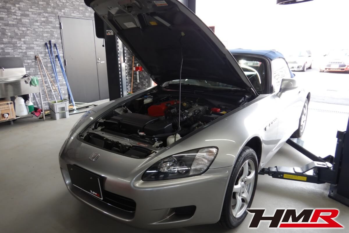 一体感が向上！S2000(AP1)のクラッチ一式交換、リジカラの装着作業を行いました