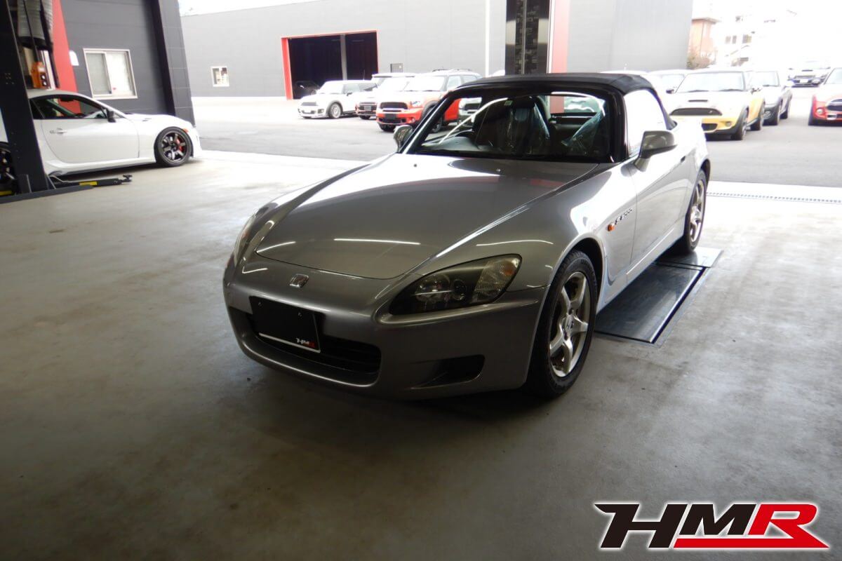 グッドノーマルコンディションのS2000(AP1)の納車前点検整備を行いました