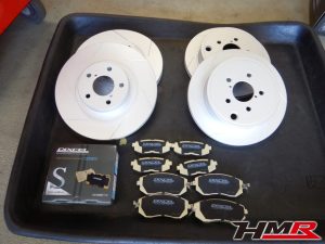 86(ZN6)のブレーキパッド・ローターの交換作業を行いました