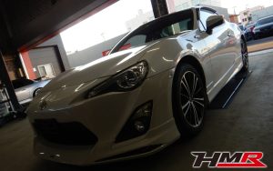 モデリスタエアロ装備の86(ZN6) 2.0GTの納車前点検整備を行いました