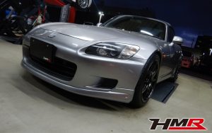 Weds18AW HKS車高調&マフラー装備のS2000(AP1)の納車前点検整備を行いました