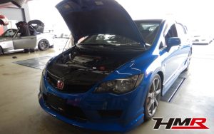 J'SハイパーECU HKS車高調装着 ホンダ シビックタイプRの納車前点検整備を行いました