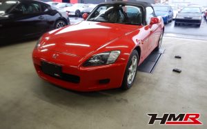 純正オプションBBS16インチ装着　ホンダ S2000（AP1）の納車前点検整備を行いました。