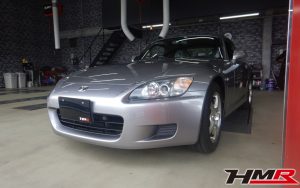 ノーマルコンディション 純正DVDナビ装備のS2000(AP1)の納車前点検整備を行いました