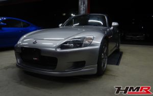 新品幌 社外17インチ フジツボマフラー装備のS2000(AP1)の納車前点検整備を行いました
