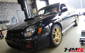 STI Genomeマフラー ブレンボ装備のインプレッサWRX STI(GDB)の納車前点検整備を行いました
