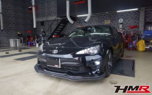 社外リップ モデリスタエアロ装備の86(ZN6) 2.0GTの納車前点検整備を行いました