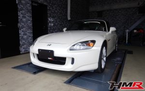 ノーマルコンディション ブラウンレザー装備のS2000(AP2)の納車前点検整備を行いました