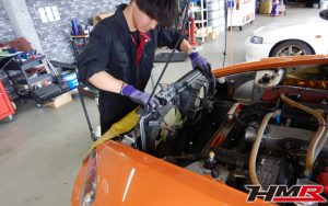 S2000(AP1)のラジエター廻りリフレッシュ作業依頼を承りました