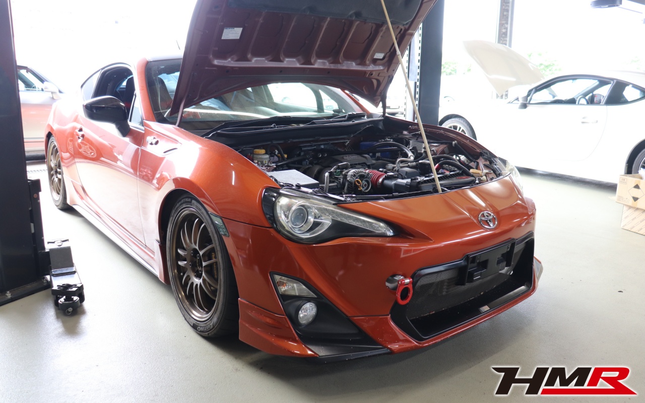 86(ZN6) エンジンオイル漏れ修理