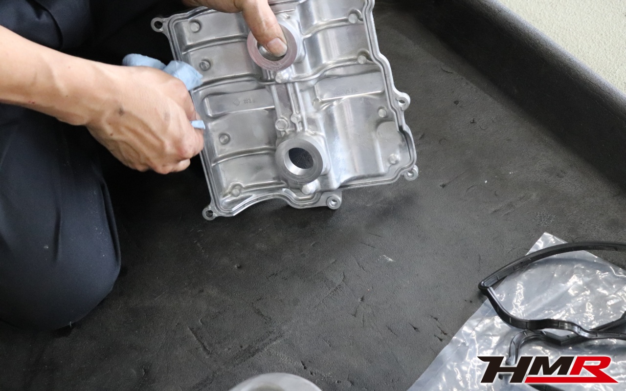 86(ZN6) エンジンオイル漏れ修理