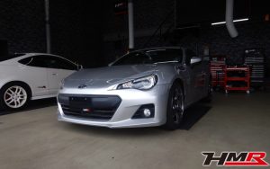 ADVAN18インチ SHOWAダンパー装備のBRZ(ZC6) 2.0 Sの納車前点検整備を行いました