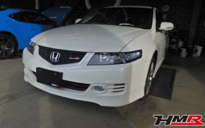 純正17インチ エアロ レカロ ナビ装備のアコードユーロR(CL7)の納車前点検整備
