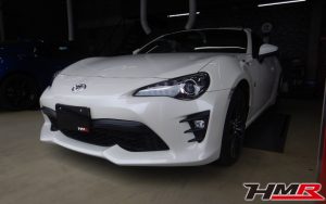 6MT SACHSダンパー 純正SDナビ装備の86(ZN6) 2.0GTの納車前点検整備を行いました