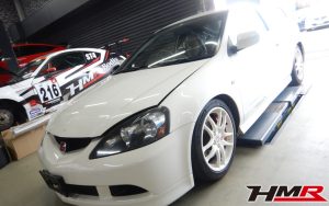 インテグラタイプR dc5 リアマフラー　モリモリ菅　加工 インテグラ DC5のモリモリ管に関するカスタム・ドレスアップ情報