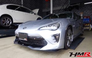 1オーナー TRDエアロ 純正SDナビ装備のトヨタ 86 (ZN6) 2.0GT の納車前点検整備を行いました