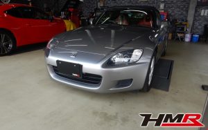 HKSマフラー 純正BBS16インチ装備のS2000（AP1）の納車前点検整備を行いました