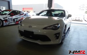6MT アルパインナビ バックカメラ装備のトヨタ86（ZN6） の納車前点検整備を行いました