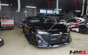6MT フジツボマフラー 社外18インチ装備のトヨタ 86(ZN6) 2.0GTの納車前点検整備を行いました