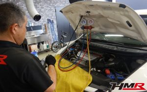 シビックタイプR(FD2)のエアコン修理を行いました