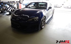 レイズ18インチ PROVAキャリパ―装備のスバル BRZ(ZC6)の納車前点検整備を行いました