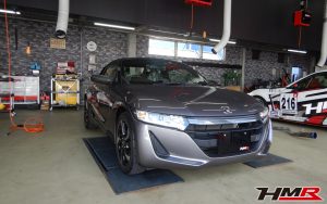 センターディスプレイ デジタルミラー装備のS660（JW5）の納車前点検整備を行いました