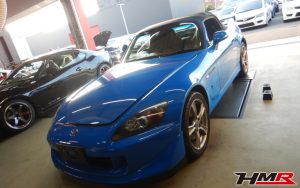 タイプS専用エアロ スポーツシート装備のS2000(AP2)タイプSの納車前点検整備を行いました