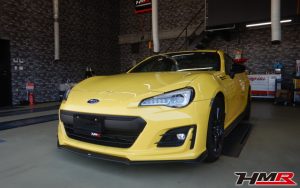 100台限定車 6MT STIエアロ装備のスバル BRZ(ZC6)2.0GTイエローエディションの納車前点検整備を行いました