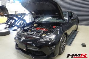 後期 6MT 純正SDナビ バックカメラ装備のトヨタ86（ZN6）2.0 GTの納車納車前点検整備を行いました