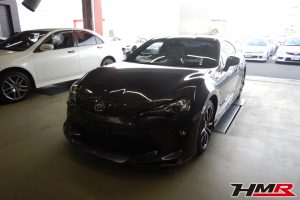 6MT モデリスタエアロ ケンウッドナビ装備のトヨタ86（ZN6）2.0 GT リミテッドの納車納車前点検整備を行いました