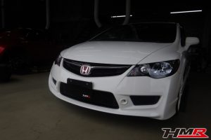 1オーナー 赤黒インテリア ビームライト装備のシビックタイプR（FD2)の納車前点検整備を行いました