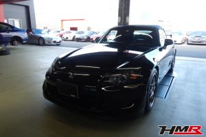 ASM3WAY車高調 ASMエキマニ装備のS2000(AP2)タイプSの納車前点検整備を行いました