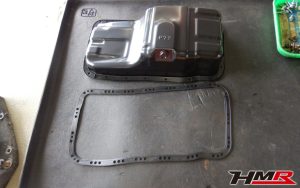 インテグラタイプR(DB8)のオイル漏れ定番症状！オイルパンパッキン交換