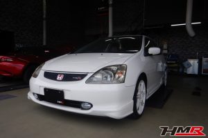 Cパッケージ ノーマルコンディションのシビックタイプR（EP3)の納車前点検整備を行いました