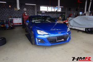 後期モデル ストラーダナビTV装備のスバル BRZ2.0S(ZC6)の納車前点検整備を行いました