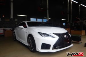 1オーナー ムーンルーフ 純正19インチ装備のRC-F5.0(USC10)の納車前点検整備を行いました