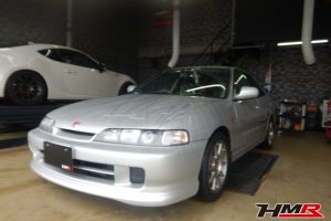 1オーナー 98スペック 無限マフラー装着のインテグラタイプR(DB8)の納車前点検整備を行いました