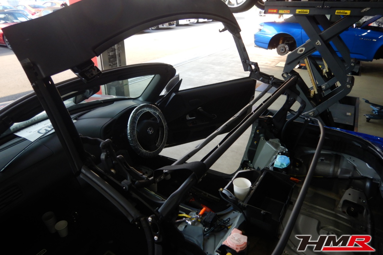 ホンダ S2000 幌交換 AP1 AP2 タイプS 整備 HMR