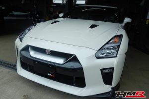 nismoスポリセ nismo用ホイール装備のGTR3.8 トラックエディション engineered by nismo 4WD(R35)の納車前点検整備を行いました